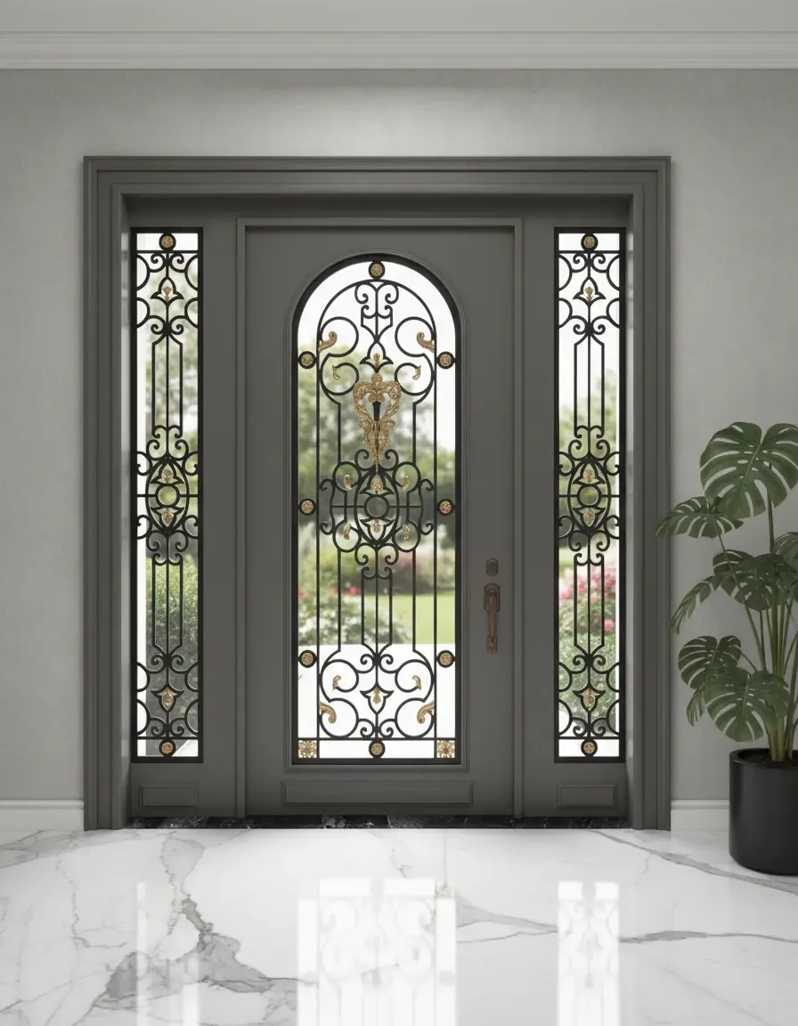 Ferforje Büyük Boy Kapılar (Villa Tipi)